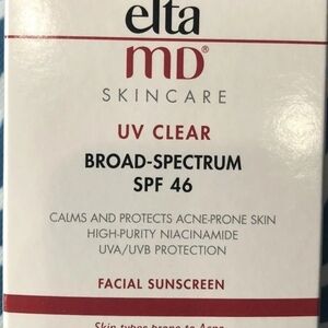 EltaMD Skincare Facial Sunscreen SPF 46 - White and Red Accents